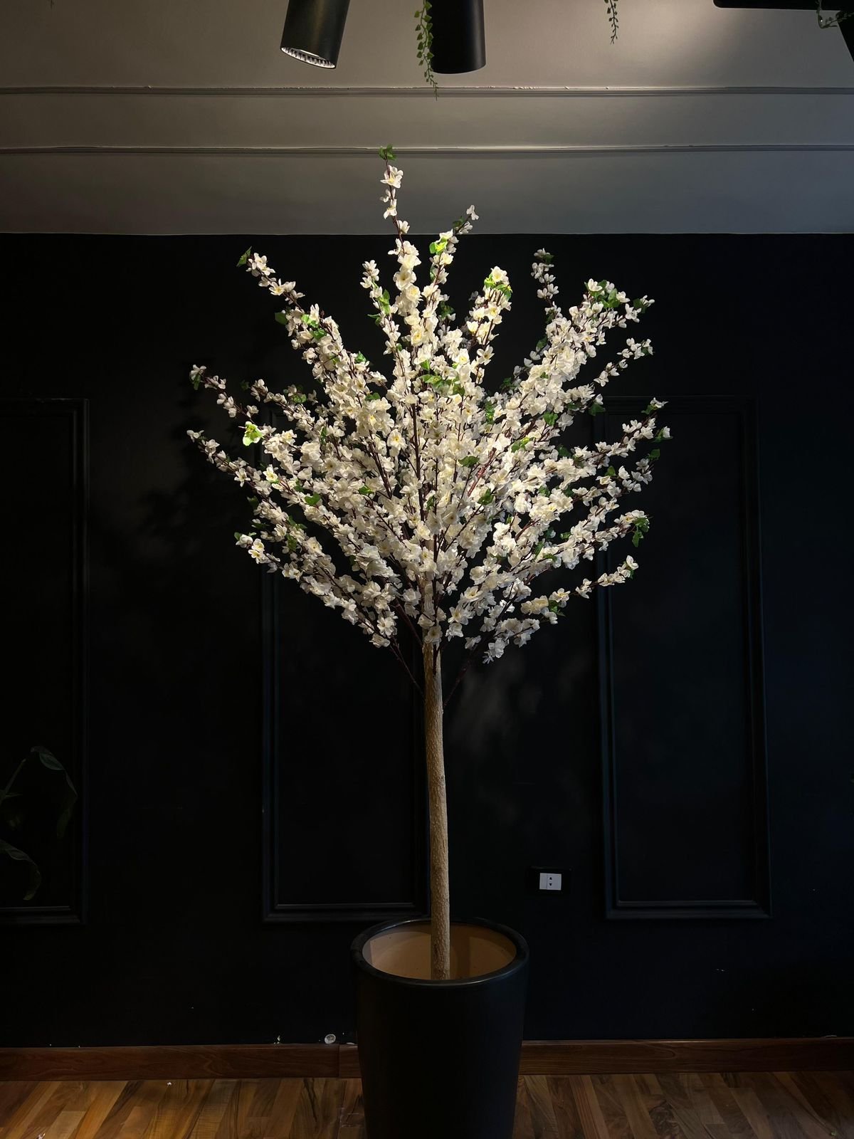 Artificial White Blossom Tree