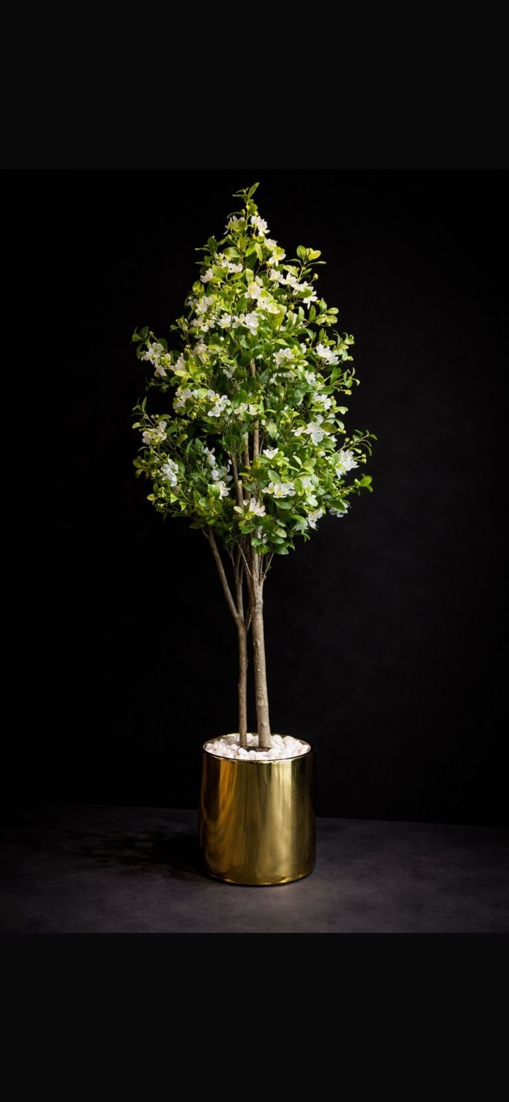 Artificial White Flowering Tree